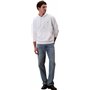 Calvin Klein 400Gsm Terry Badge Hoodie Lv04Rc274G Sweatshirts, White (Bright White), L Homme