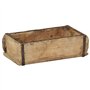 vidaXL Plateau 30x15x9 cm en Bois Massif recyclé