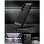 Spigen Rugged Armor Coque Compatible avec Sony Xperia 1 VII [Souple] - Noir Mat