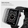 Spigen Rugged Band Bracelet Compatible avec Apple Watch Ultra 2/1 49mm, Series 10 46mm, Series 9/8/7/6/5/4/SE 45mm, 44mm - Noir
