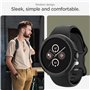 Spigen Liquid Air Coque Compatible avec Google Pixel Watch 3 45mm (2024) - Noir Mat