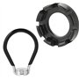 Kjzeex Lot de 2 clés à rayons de vélo en acier - Tendeur de rayons universel pour vélo - Outil de centrage de réparation - 6 tai