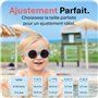 Mausito lunettes de soleil bébé 6-24 mois garçon | MEILLEUR CHOIX lunettes de soleil enfant 100% PROTECTION UV | sans BPA I FLEX