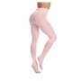 Frola Dames Collants Semi-opaques Lisses Pantalon Collant à Pieds Microfibre Souple Contour Collants de Femmes 80 DEN(S-M,Rose)