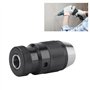 Oumefar 0 13mm 1/2 "B16 Auto serrant Mandrin, Mandrin Porte Foret Mandrin de Perçage de Tour en Acier sans Clé pour Perceuse Éle