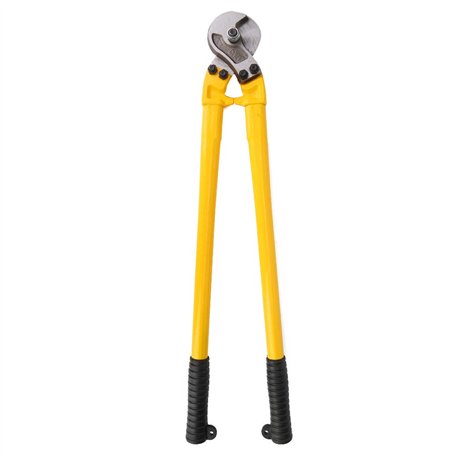 Cisaille à Câble Robuste Pince à Fil à Effet de Levier élevé Ciseaux Coupe-câbles en Acier Trempé avec Effort économisant les Br