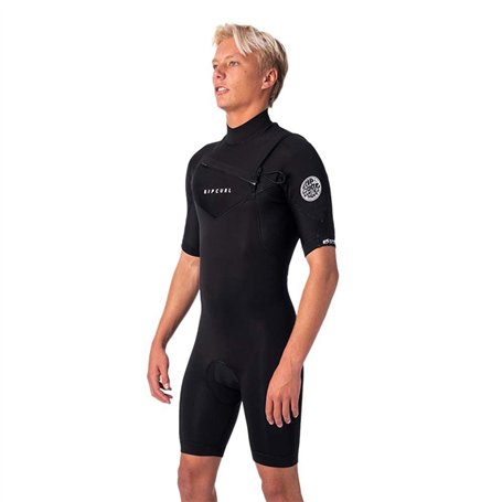 Combinaison Shorty Ripcurl Dawn Patrol 2/2 Chestzip Black