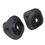 RiToEasysports 2 pièces/Ensemble Roues de Bagage à Une rangée de Rechange Valise muet Roues à Rouleaux Simples pour Accessoire d