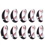 SALUTUYA Accessoire de Divertissement Sportif 10 pièces avec Couverture de Club de Golf de Couverture de Putter résistant aux Ri