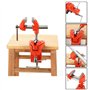 Étaux d'établi pivotants, pince d'établi universelle pour étau à la maison, pince de dessus de table pour étau d'établi, étau de