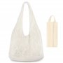 1 pièce sac crochet+1 pièce à cosmétiques, sac plage femme, été femme,beach bag,à main ete,cabas de plage,grand