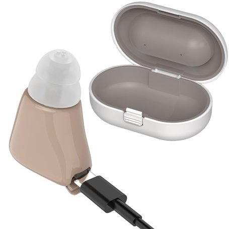 Mini amplificateur auditif rechargeable ITE de haute qualité MEDcaTM