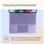 Microsoft Surface Laptop | Copilot+ PC | Ecran Tactile LCD 13”| Snapdragon® X Plus | 16Go RAM | Stockage 512Go | Dernier Modèle 