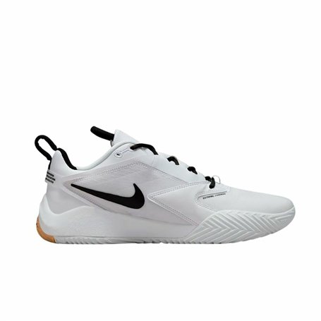 Chaussures de Basket-Ball pour Adultes Nike Airzoom Hyper Ace 3 Blanc Noir