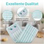 3 Pièces pour Leifheit Profi XL Micro Duo Serpillière Rechange Kit, pour Leifheit Profi XL Cotton Plus pour Tous Les Types de So