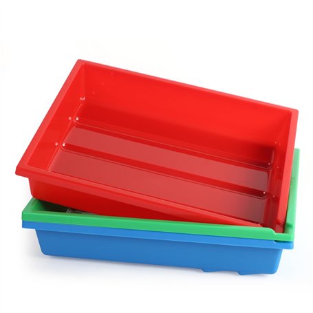 Lot de 3 Plateaux de développement d'impression Photo en Chambre Noire Profonde(10" x 12")