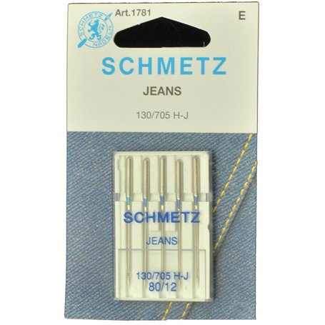 Schmetz Jeans (Denim) Aiguilles pour machine à coudre domestique