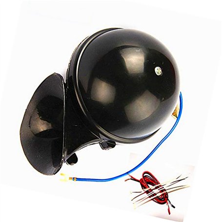 YIYDA Car Horn klaxon de voiture klaxon électrique de voiture 165DB klaxon de camion noir klaxon d'escargot klaxon automatique k