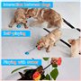 Jouets de Balle de Jouet de Chien avec Ventouse, Jeu Multifonctionnel avec Corde Elastique, Boule/Balles à Mâcher de Dents pour