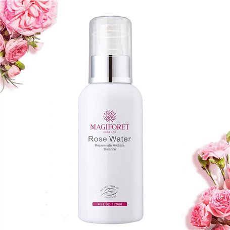 Spray à l'eau de rose de 4 oz (120ml)