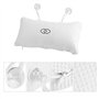 Oreiller de Bain Coussin de Bain Oreillers De Bain pour La Tête Antidérapant avec ventouses Oreiller de Bain avec Ventouses, Erg