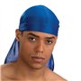 Dream Bandana US durag bleu electric - Gangsta rap west coast - USA du rag - Airsoft - Paintball - Hip hop - Moto - Biker - Outd