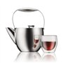 Théiere a piston - BODUM - Columbia - Filtre inox - 1.5 l - Mat