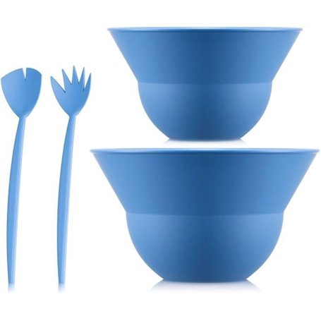 Ensemble de 2 bols 3 L et 4.9 L avec couverts a salade - BODUM - Topee - Matisse