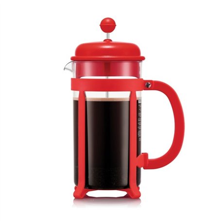 Cafetiere Java a piston 8 tasses rouge - Bodum