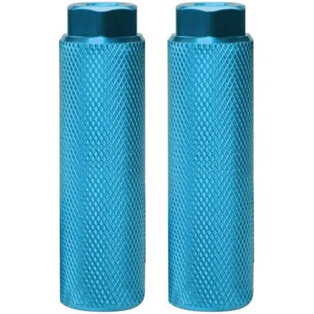 Amotor Lot de 2 chevilles antidérapantes en alliage d'aluminium pour vélo de montagne