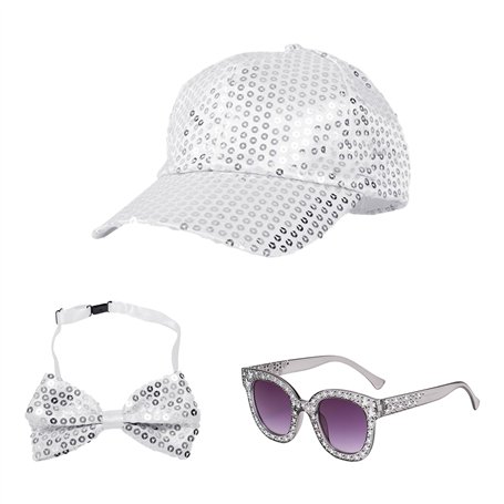 COACOM 1 Morceau De Casquette De Baseball À Paillettes