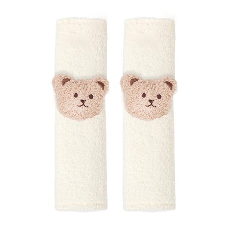 Lot de 2 housses de ceinture de sécurité de voiture - En peluche - Protection de ceinture de sécurité pour voitures