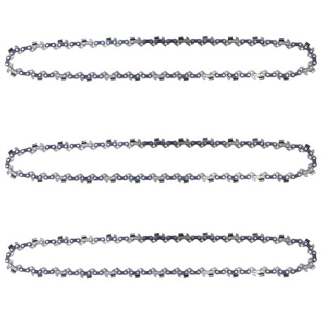Maxentico Lot de 3 Chaînes pour Tronçonneuses