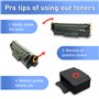 Prestige Cartridge Q2612A 12A Compatible Cartouche de Toner pour HP LaserJet M1319F MFP M1005 MFP 1015 1020 Plus 3015 Canon LBP-