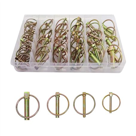 50 pièces Goupilles fendues