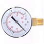 Manomètre, manomètre 1pcs pour mazout, air ou eau 0-4 bar / 0-60psi NPTmanometre pression eau manometre pression eau manomètre p