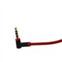 Create idea 3.5mm Casque Câble Audio Micro Contrôle Parlé L Corde Remplace pour Beat Dr Dre Aux Écouteur