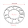entretoise 5x120 10mm,Entretoise Roue Universelle 18Mm,Elargisseur De Voie 5X112,Entretoise Roue,2Pcs Entretoises De Roue De Voi
