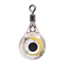 ANCLLO 3 pièces Poisson Goutte Profonde sous-Marine LED leurre lumière Flash Lampe sous-Marine leurres Lumineux appât pêche calm