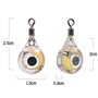 ANCLLO 3 pièces Poisson Goutte Profonde sous-Marine LED leurre lumière Flash Lampe sous-Marine leurres Lumineux appât pêche calm