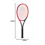 Head Radical Pro 2023 Non Cordée 315G Raquettes De Tennis Raquette De Compétition Rouge - Noir 3