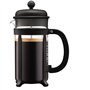 Cafetiere a piston - BODUM - 1908-01 - Noir - Verre borosilicate - Acier inoxydable