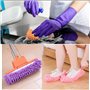 5 Paires Multifonction Microfibre Poussière Mop Chaussures Chaussons De Nettoyage Pour La Maison