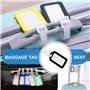 GTIWUNG Lot de 10 Étiquette de Bagage Valise Accessoires Voyage Identifier Étiquettes, Étiquettes de Bagage en Plastique Colorée