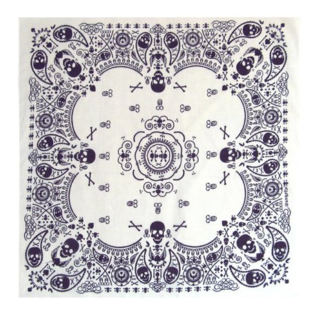1 Pièce Foulard Carré Imprimé Double Face
