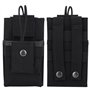 Molle R Pouch,R hette,hette Tactue étui Portable en Nylon Sac Porte Cas pour Les Sporte Plein () r Pouch,511 Radio Pouch Tactica