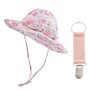 LCIEFKAE 1 Motif De Fleurs Sonnenhut Et 1 Clip De Chapeau