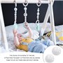 36 Pièces Boules De Hochet Pour Enfants, 1 Sac De Rangement Transparent, Boules De Hochet Pour Bébé, Matériel De Remplissage De 