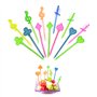 Fourchette de fruits en plastique 100pcs