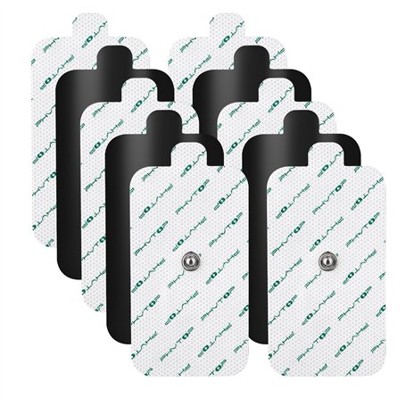 Tens Electrodes pour Electrostimulateur 5x10 cm avec Connecteur de 3